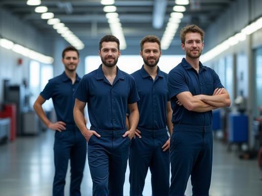 The professional team at Temiz Oto Yıkama Hizmetleri facility